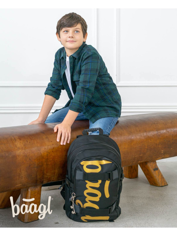 BAAGL  BAAGL SET 5 Skate Gold: раница, перник, торба, кръстна чанта, калъф за лаптоп