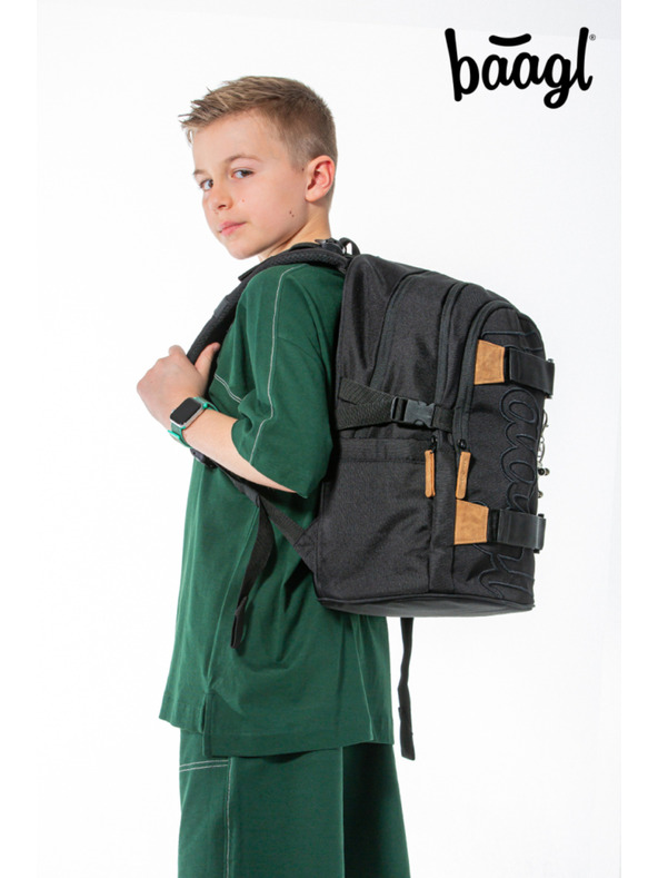 BAAGL  BAAGL SET 5 Skate Darkness: раница, перник, торба, кръстна чанта, калъф за лаптоп