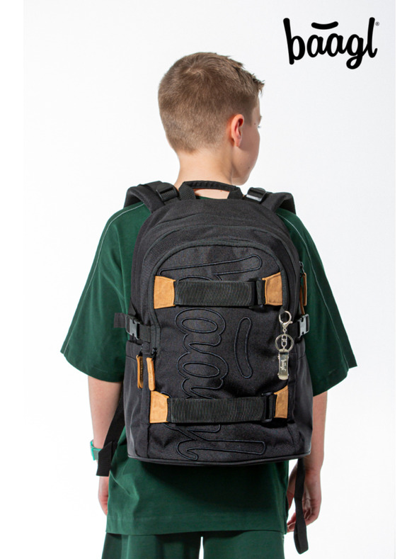 BAAGL  BAAGL SET 5 Skate Darkness: раница, перник, торба, кръстна чанта, калъф за лаптоп