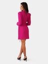 Edoti Дамски мини рокли със сърцевидно деколте и широки презрамки IMANY DLR208 - фуксия EDOTI