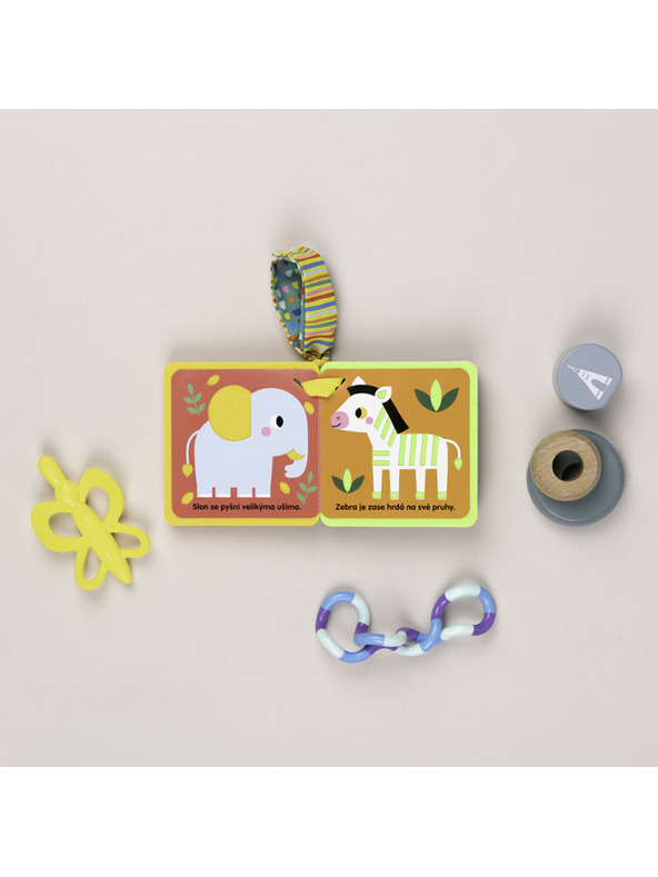 BAAGL  Книжка за количка – ТИГЪРЧЕТО И ПРИЯТЕЛИ