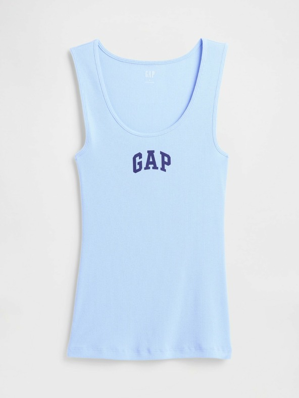 GAP Ребрест потник с лого на GAP
