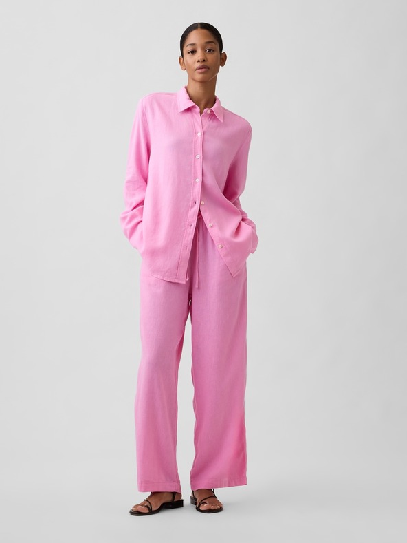 GAP Ленена риза Easy Shirt GAP