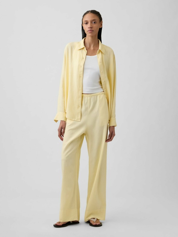 GAP Ленена риза Easy Shirt GAP