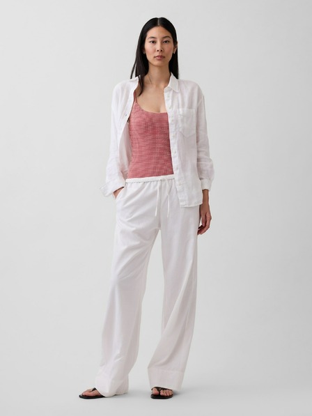 GAP Лнена oversize риза GAP