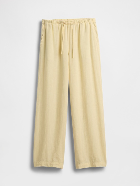 GAP Ленени широки панталони GAP