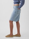 GAP Дънкови шорти Mid Rise Longline GAP