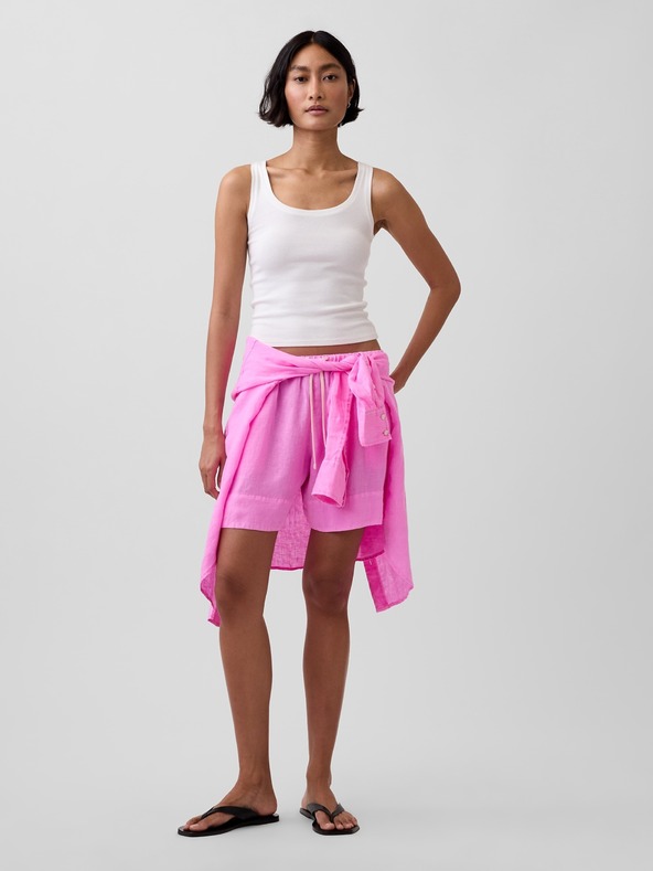 GAP Ленени къси панталони GAP