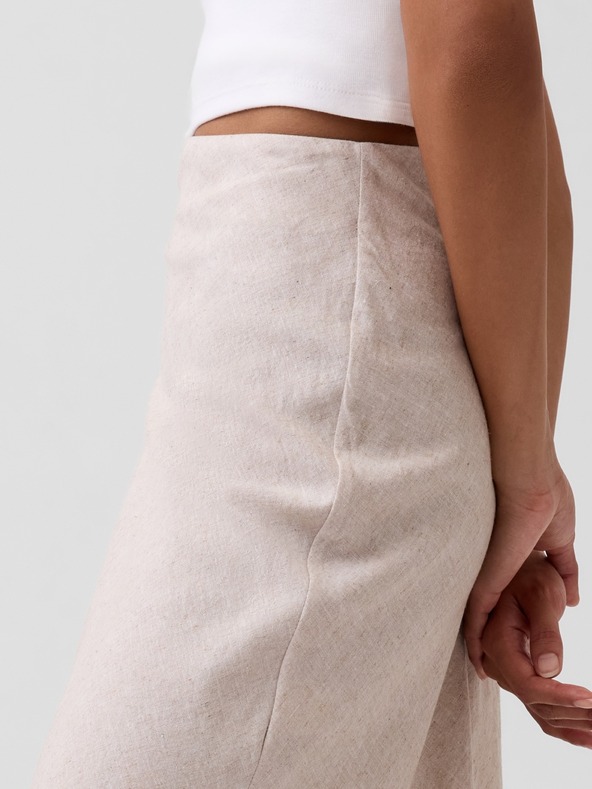 GAP Дълга ленена пола GAP