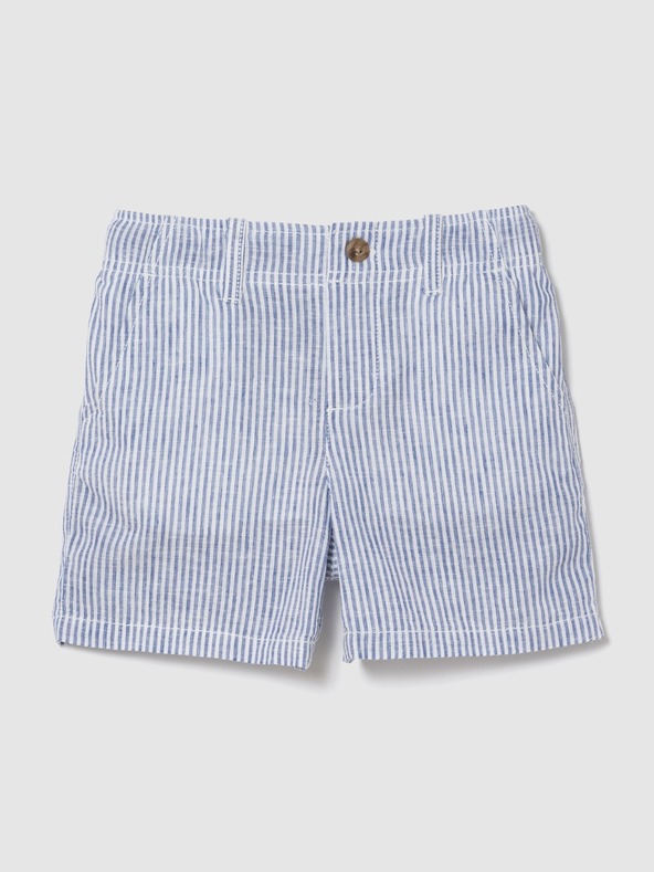 GAP Бебешки ленени къси панталони GAP