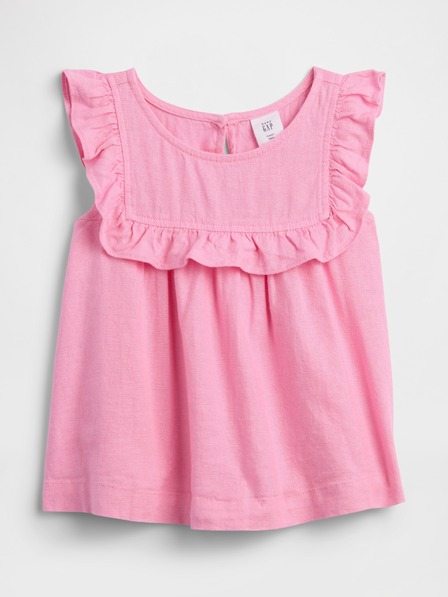 GAP Бебешки ленен топ GAP