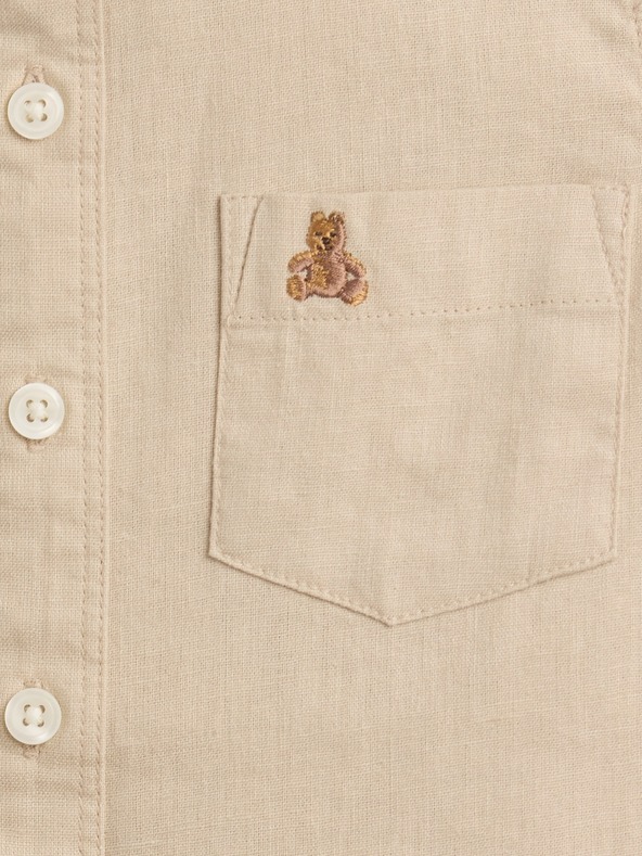 GAP Бебешка ленена риза Gap