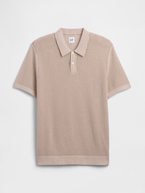 GAP Плетено поло тениска GAP