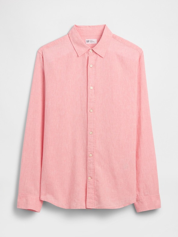 GAP Ленена риза със стандартна кройка GAP