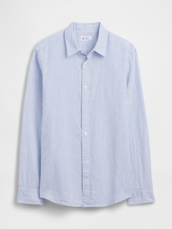 GAP Ленена риза със стандартна кройка GAP