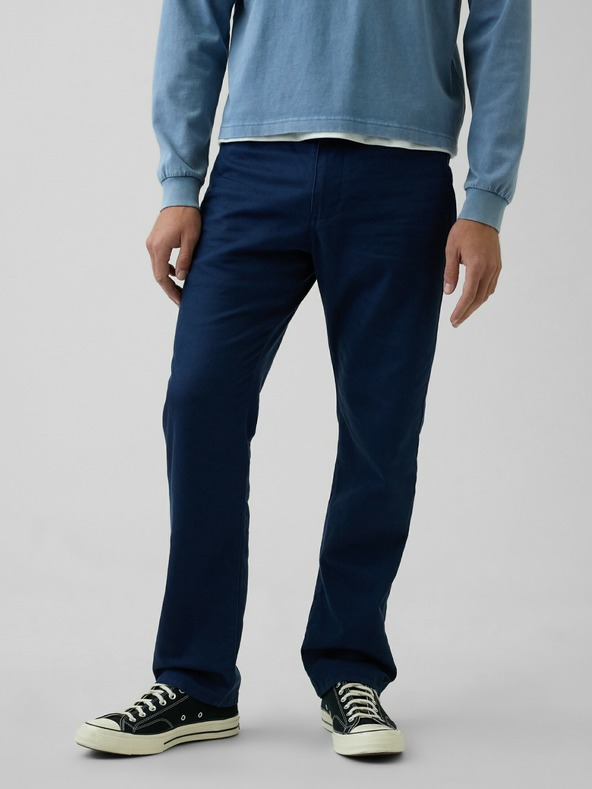 GAP Лнени панталони Relaxed Straight GAP