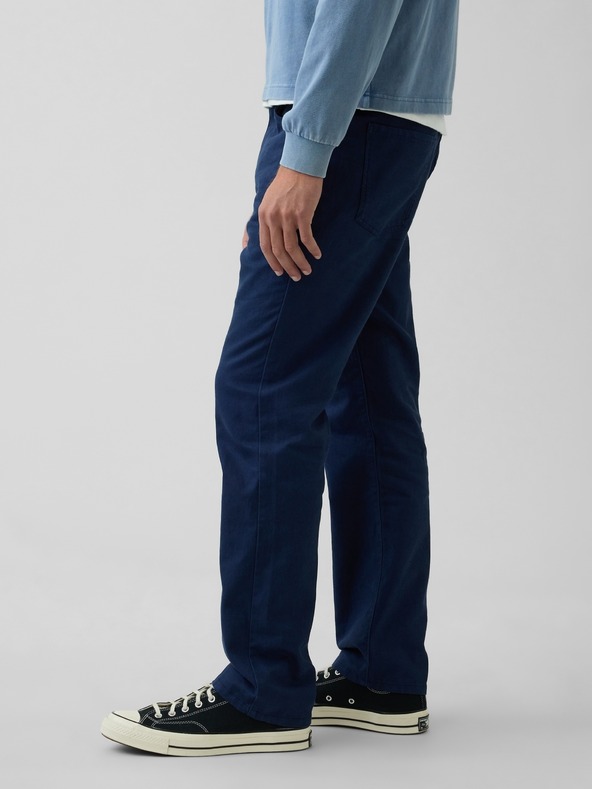 GAP Лнени панталони Relaxed Straight GAP