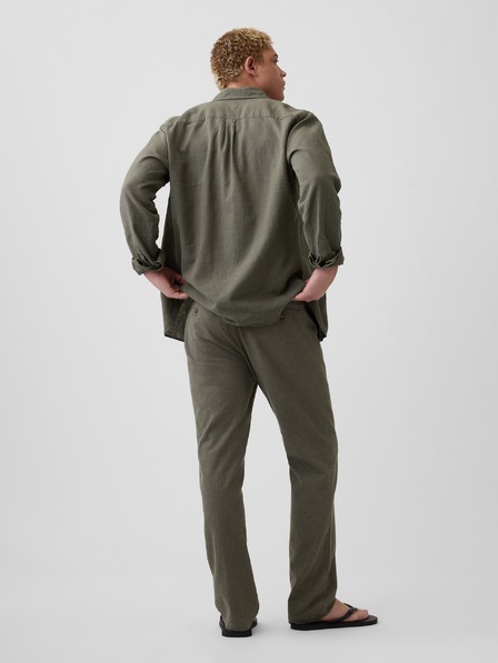 GAP Прав ленен панталон GAP