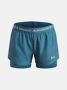 Under Armour Момичешки шорти Under Armour UA Tech Play Up 2n1 Short