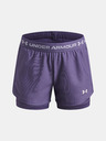 Under Armour Момичешки шорти Under Armour UA Tech Play Up 2n1 Short
