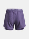 Under Armour Момичешки шорти Under Armour UA Tech Play Up 2n1 Short