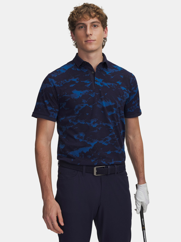 Under Armour Мъжка тениска Under Armour UA ArmourDry Print Rib Polo