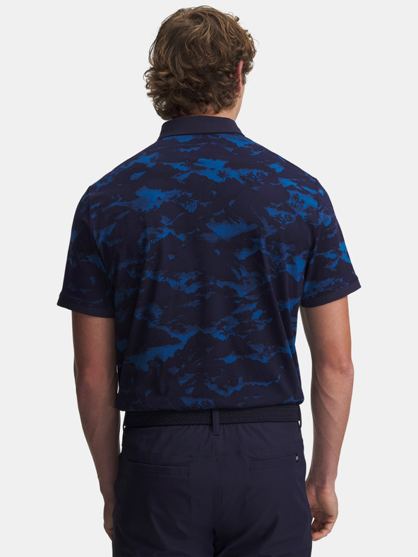 Under Armour Мъжка тениска Under Armour UA ArmourDry Print Rib Polo