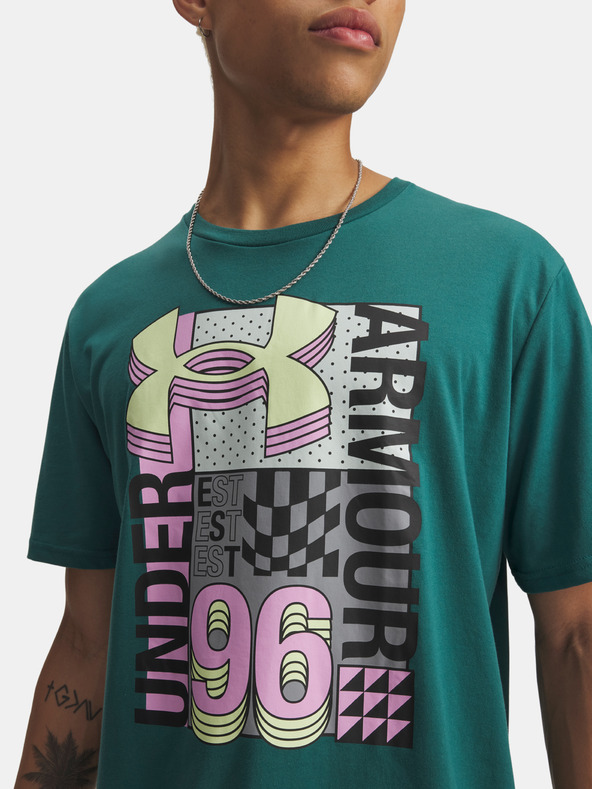 Under Armour Мъжска тениска Under Armour UA M LOGO COLLAGE SS