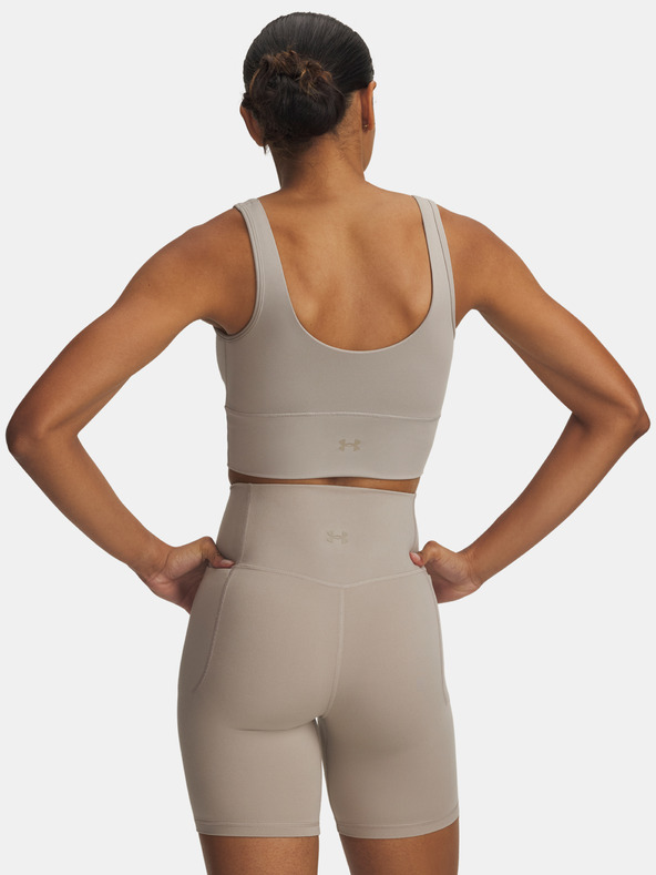 Under Armour Дамски потник Under Armour Meridian Fitted Crop Tank
