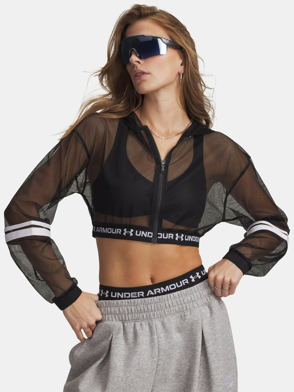 Under Armour Дамско яке Under Armour HeatGear Mesh FZ