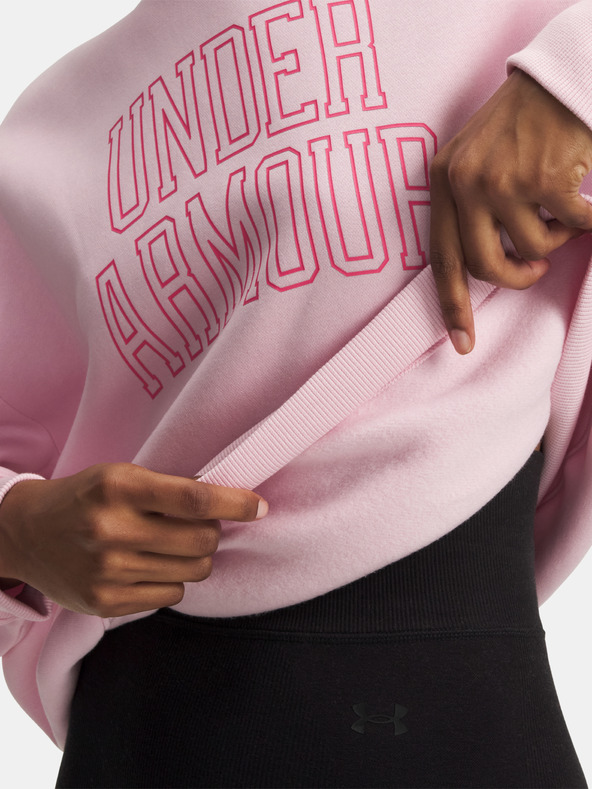 Under Armour Дамски суитшърт Under Armour Rival Flc OS Varsity Crew