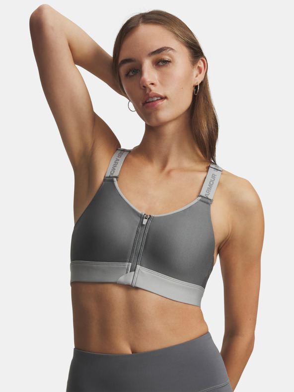 Under Armour Дамски сутиен Under Armour UA Infinity High Zip 2.0 Bra