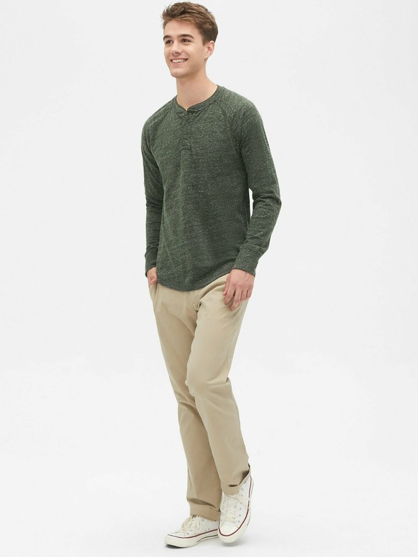 GAP Khaki панталони straight GapFlex GAP
