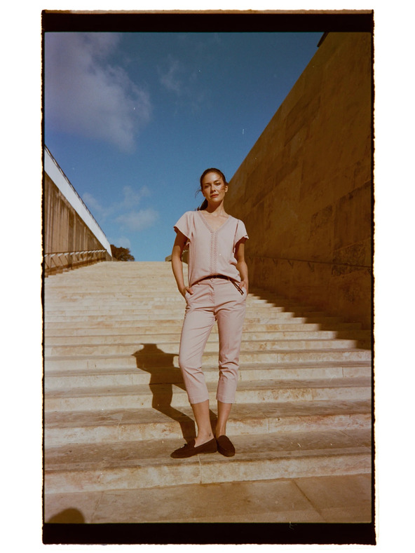 Moodo Розови панталони за риболов Moodo