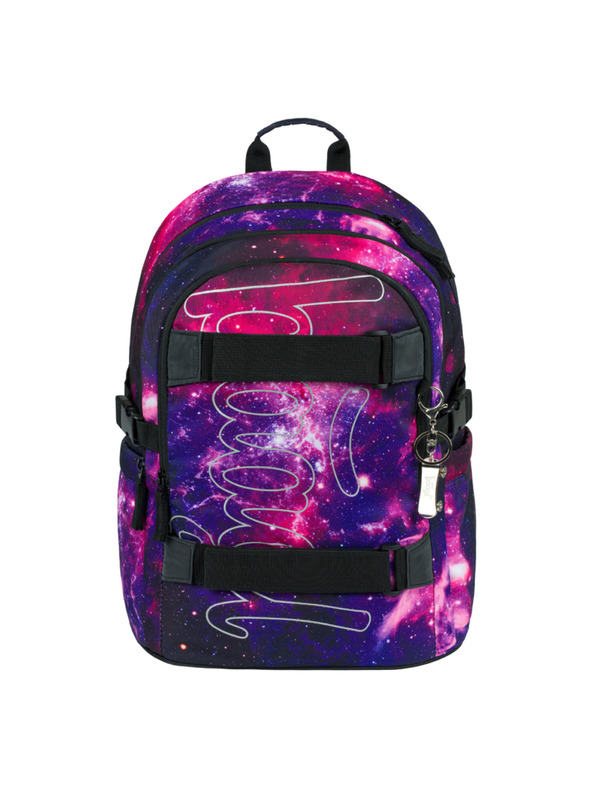 BAAGL  BAAGL SET 5 Skate Galaxy: раница, пенал, торба, кръстна чанта, калъф за лаптоп