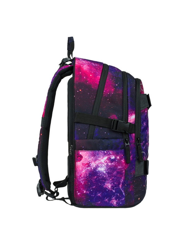 BAAGL  BAAGL SET 5 Skate Galaxy: раница, пенал, торба, кръстна чанта, калъф за лаптоп