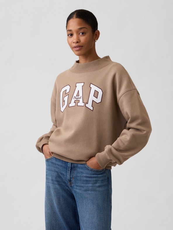 GAP Овърсайз суитчър с логото на GAP