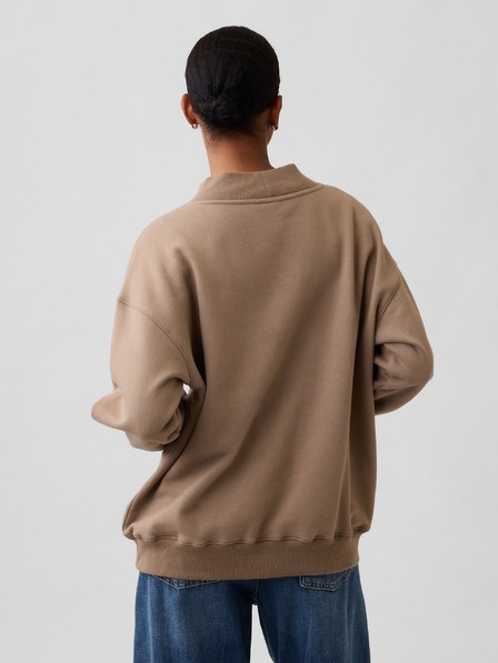 GAP Овърсайз суитчър с логото на GAP