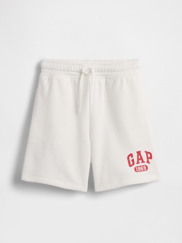GAP Бебешки шорти с логото на GAP