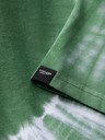 Ombre Clothing Тъмнозелена мъжка риза с батик Ombre Clothing