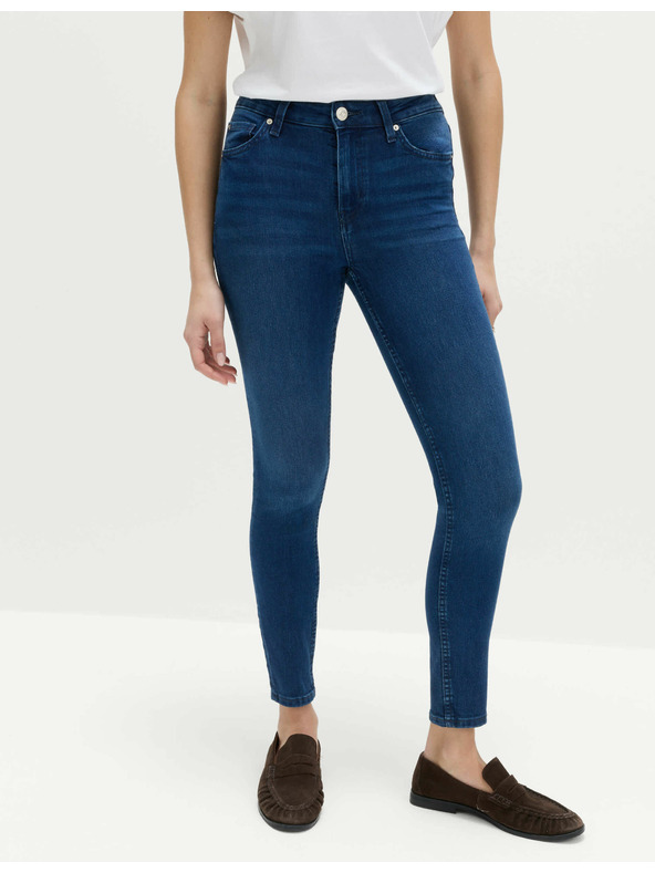 Marks & Spencer Сини дамски дънки с прилепнала кройка Marks & Spencer