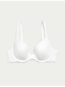 Marks & Spencer Гладък деколте сутиен Body Soft™ с банели, размер A–E Marks & Spencer бял