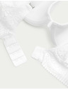 Marks & Spencer Гладък деколте сутиен Body Soft™ с банели, размер A–E Marks & Spencer бял