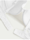 Marks & Spencer Деколте сутиен с банели и дантела, размер A–E Marks & Spencer бял