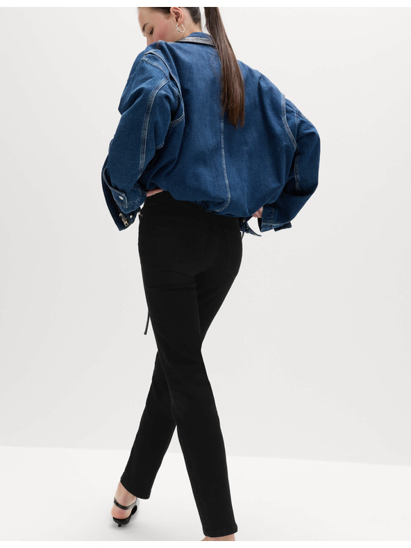 Marks & Spencer Разтегателни дънки с прав крачол Sienna Marks & Spencer черни