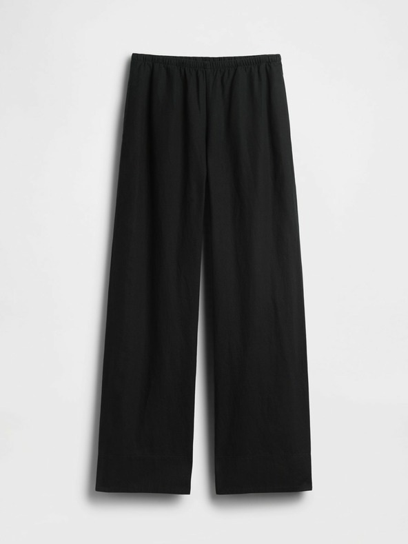 GAP Лнени панталони Relaxed Wide-Leg GAP