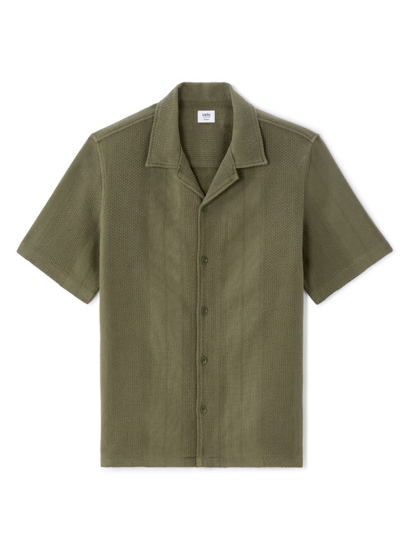 Celio Риза Najack7 с къс ръкав