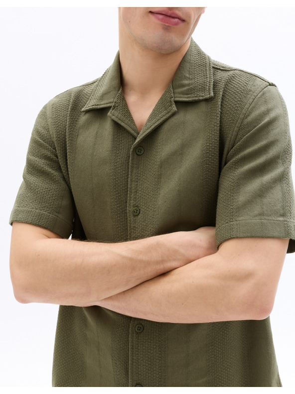 Celio Риза Najack7 с къс ръкав