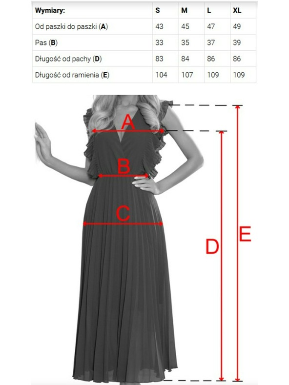numoco LINDA Шифонена лека рокля с дантелен деколте - бежова