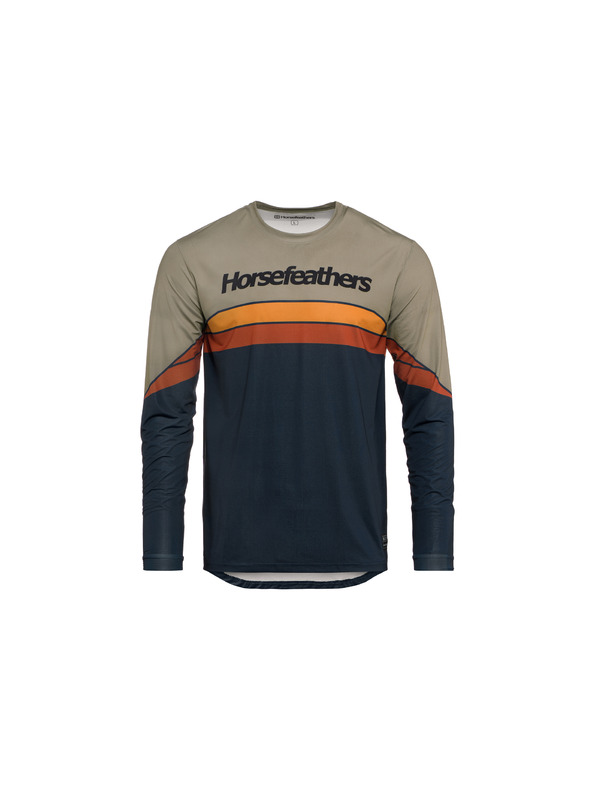 Horsefeathers Bike трико Quantum LS - indigo/taupe